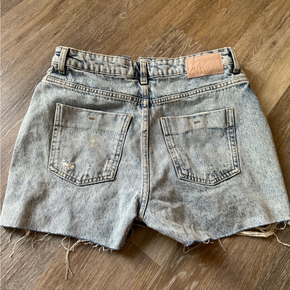 Zara jean shorts